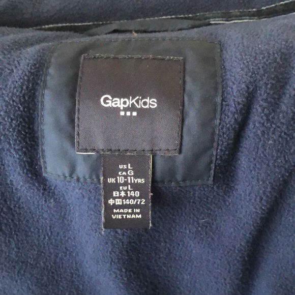 Gap Kids Girls Hooded Puffer Jacket - Picture 3 of 3